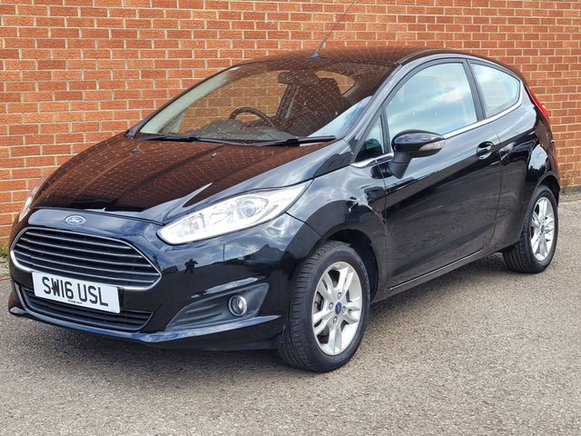 2016 16 Ford Fiesta 1.2 ZETEC 3d 81 BHP