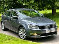 USED 2013 63 VOLKSWAGEN PASSAT 2.0 HIGHLINE TDI BLUEMOTION TECHNOLOGY DSG 4d 139 BHP 