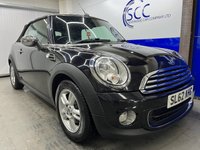 USED 2012 62 MINI CONVERTIBLE 1.6 One Convertible 2dr Petrol Manual Euro 5 (98 ps) &pound;3.6K Extras, Parking Sensors, DAB Radio