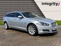 USED 2013 13 JAGUAR XF 3.0 D V6 PREMIUM LUXURY SPORTBRAKE 5d 240 BHP REAR CAMERA