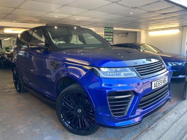2019 69 Land Rover Range Rover Sport 5.0 SVR 5d 567 BHP
