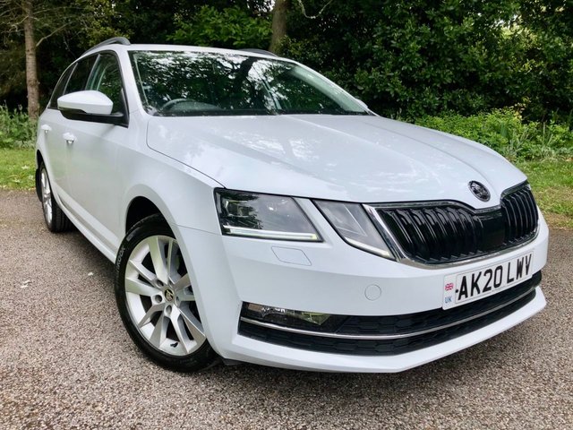 2020 20 Skoda Octavia 1.5 SE L TSI DSG 5d AUTO 148 BHP SATNAV//REAR PARK SENSORS//1/2 LEATHER/SUEDE//APPLE-PLAY//BLUETOOTH//DAB//17' ALLOYS//ELECTRIC FOLDING MIRRORS//AIRCON//ROOF-RAILS//AUX-IN//USB//FULL SKODA SERVICE HISTORY\\\JUST MOT'D