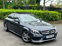 USED 2016 16 MERCEDES-BENZ C-CLASS 2.1 C220 D AMG LINE PREMIUM PLUS 4d 170 BHP 