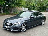 USED 2016 16 MERCEDES-BENZ C-CLASS 2.1 C220 D AMG LINE PREMIUM PLUS 4d 170 BHP 