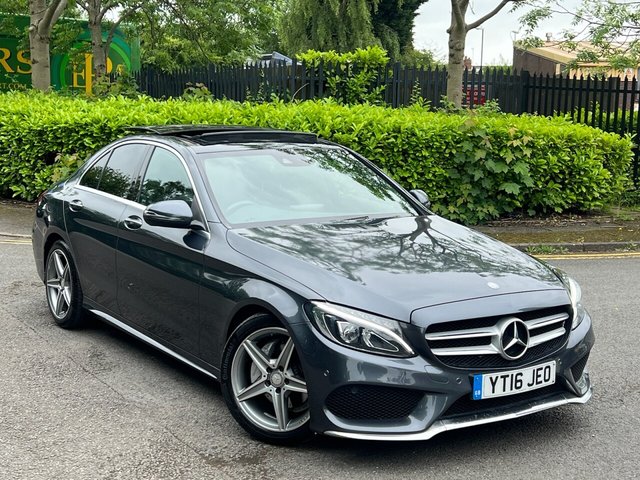 2016 16 Mercedes-Benz C-Class 2.1 C220 D AMG LINE PREMIUM PLUS 4d 170 BHP