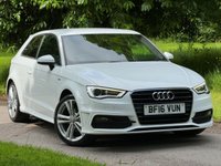 USED 2016 16 AUDI A3 1.4 TFSI S LINE NAV 3d 124 BHP 