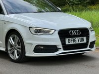 USED 2016 16 AUDI A3 1.4 TFSI S LINE NAV 3d 124 BHP 