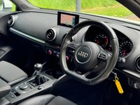 USED 2016 16 AUDI A3 1.4 TFSI S LINE NAV 3d 124 BHP 