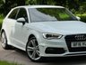 USED 2016 16 AUDI A3 1.4 TFSI S LINE NAV 3d 124 BHP 