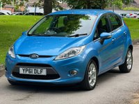 USED 2011 61 FORD FIESTA 1.4 ZETEC TDCI 5d 69 BHP 