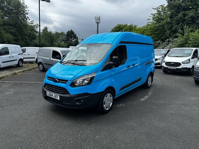 2014 64 Ford Transit Custom 2.2 330 LR P/V 124 BHP
