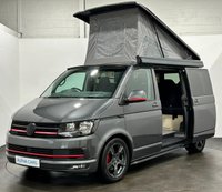 USED 2018 18 VOLKSWAGEN CAMPER VAN 2.0 T28 TDI P/V HIGHLINE CAMPERVAN BMT 101 BHP Extremely well appointed Camper Van, 5 Seater, 4 Berth, Pop up roof, Awning, Drop Down TV,Electric  Power Rock Rolla Bed,