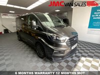USED 2021 70 FORD TRANSIT CUSTOM 2.0 320 LIMITED DCIV ECOBLUE 183 BHP MSRT 5 SEAT CREW VAN  5 SEAT GENUINE MSRT WITH TAILGATE & AUTOMATIC
