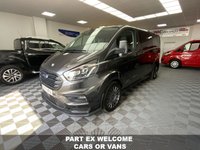 USED 2021 70 FORD TRANSIT CUSTOM 2.0 320 LIMITED DCIV ECOBLUE 183 BHP MSRT 5 SEAT CREW VAN  5 SEAT GENUINE MSRT WITH TAILGATE & AUTOMATIC