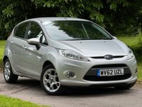 USED 2012 62 FORD FIESTA 1.2 ZETEC 5d 81 BHP 