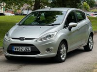 USED 2012 62 FORD FIESTA 1.2 ZETEC 5d 81 BHP 