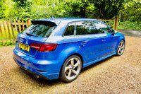 USED 2017 17 AUDI A3 2.0 S3 SPORTBACK TFSI QUATTRO BLACK EDITION 5d AUTO 306 BHP ARA BLUE//ADAPTIVE CRUISE//AUTO DIM REAR VIEW MIRROR//SUPER SPORTS SEATS//ONLY 32,000 MILES//X8 AUDI MAIN DEALER SERVICES//18 MONTH AUDI WARRANTY\\\\  QUATTRO BLACK EDITION 5d AUTO 306 BHP ARA BLUE//ADAPTIVE CRUISE//AUTO DIM REAR VIEW MIRROR//SUPER SPORTS SEATS//ONLY 30,000 MILES//X8 AUDI MAIN DEALER SERVICES//LAST SERVICED 3 MONTHS AGO\\\\\24 MONTH AUDI WARRANTY\\\\\\\