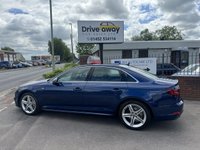 USED 2017 67 AUDI A4 2.0 TDI QUATTRO S LINE 4d 188 BHP JUST SERVICED 2 KEYS