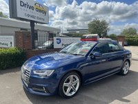 USED 2017 67 AUDI A4 2.0 TDI QUATTRO S LINE 4d 188 BHP JUST SERVICED 2 KEYS