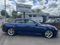 USED 2017 67 AUDI A4 2.0 TDI QUATTRO S LINE 4d 188 BHP JUST SERVICED 2 KEYS