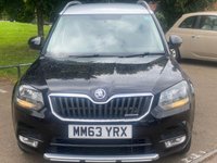 USED 2014 63 SKODA YETI 1.6 SE GREENLINE II TDI CR 5d 103 BHP &pound;35 Road Tax