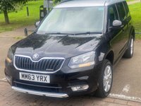 USED 2014 63 SKODA YETI 1.6 SE GREENLINE II TDI CR 5d 103 BHP &pound;35 Road Tax