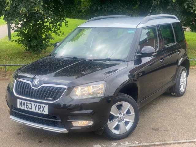 2014 63 Skoda Yeti 1.6 SE GREENLINE II TDI CR 5d 103 BHP
