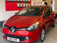 USED 2013 13 RENAULT CLIO 0.9 DYNAMIQUE MEDIANAV ENERGY TCE S/S 5d 90 BHP * SATNAV *     ONE OWNER