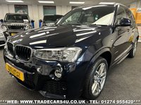 USED 2016 66 BMW X3 2.0 XDRIVE20D M SPORT 5d 188 BHP UK DELIVERY FLAT FEE &pound;175 (SUBJECT TO DEAL) *OVER 100 IMAGES ON OUR WEBSITE*BESPOKE FINANCE ARRANGED*PART EXCHANGE WELCOME*ALL VEHICLES HPI CLEAR