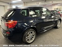 USED 2016 66 BMW X3 2.0 XDRIVE20D M SPORT 5d 188 BHP UK DELIVERY FLAT FEE &pound;175 (SUBJECT TO DEAL) *OVER 100 IMAGES ON OUR WEBSITE*BESPOKE FINANCE ARRANGED*PART EXCHANGE WELCOME*ALL VEHICLES HPI CLEAR