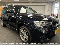 USED 2016 66 BMW X3 2.0 XDRIVE20D M SPORT 5d 188 BHP UK DELIVERY FLAT FEE &pound;175 (SUBJECT TO DEAL) *OVER 100 IMAGES ON OUR WEBSITE*BESPOKE FINANCE ARRANGED*PART EXCHANGE WELCOME*ALL VEHICLES HPI CLEAR