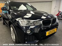USED 2016 66 BMW X3 2.0 XDRIVE20D M SPORT 5d 188 BHP UK DELIVERY FLAT FEE &pound;175 (SUBJECT TO DEAL) *OVER 100 IMAGES ON OUR WEBSITE*BESPOKE FINANCE ARRANGED*PART EXCHANGE WELCOME*ALL VEHICLES HPI CLEAR