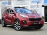 USED 2016 66 KIA SPORTAGE 2.0 CRDI KX-4 5d 182 BHP Finished in INFRA RED METALLIC with Full HEATED LEATHER trim.This Sportage is one of the best SUV's on the market. It offers striking looks and spacious interior. Features include Sat Nav, Heated Steering Wheel, Climate Leather Seats, tinted windows, Pan Roof, LED headlights, keyless start, Heated Climate front and heated rear seats, DAB RADIO WITH JBL SPEAKERS, Cruise control and Park sensors. Serviced at 12459 miles, 24317 miles, 40936 miles, 50058 miles, 60443 miles and at 73226 miles.