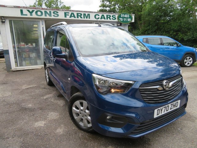 2020 70 Vauxhall Combo Life 1.5 ENERGY S/S 5d 101 BHP