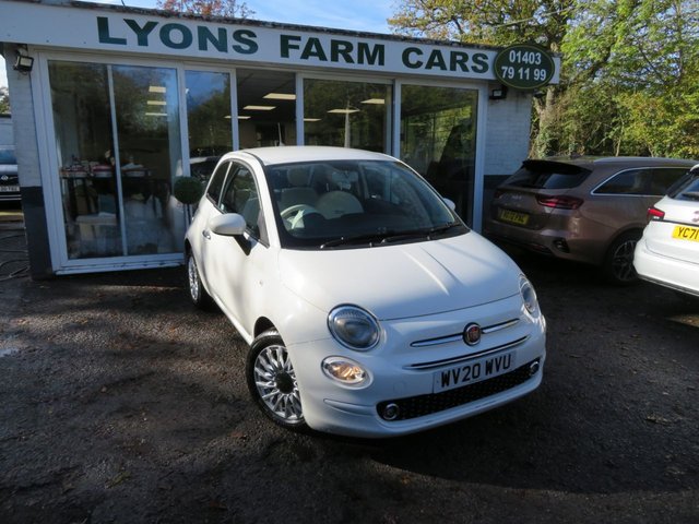 2020 20 Fiat 500 1.2 LOUNGE 3d 69 BHP NEW SHAPE