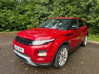 USED 2012 12 LAND ROVER RANGE ROVER EVOQUE 2.2 SD4 DYNAMIC 5d 190 BHP PAN ROOF-CRUISE-HEATED LEATHER