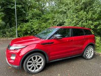 USED 2012 12 LAND ROVER RANGE ROVER EVOQUE 2.2 SD4 DYNAMIC 5d 190 BHP PAN ROOF-CRUISE-HEATED LEATHER