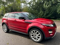 USED 2012 12 LAND ROVER RANGE ROVER EVOQUE 2.2 SD4 DYNAMIC 5d 190 BHP PAN ROOF-CRUISE-HEATED LEATHER