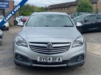 USED 2014 64 VAUXHALL INSIGNIA 2.0 NAV BI-TURBO 5d 192 BHP REVERSING CAMERA +  FRONT AND REAR PARKING AID +  PRIVACY SCREEN +  18" ALLOYS +  FULL LEATHER TRIM +  CRUISE CONTROL +  TPMS +  DUAL CLIMATE CONTROL +  FRONT HEATED SEATS +  SAT NAV +  BLUETOOTH +  DAB RADIO +  LED DRL +  HEATED STEERING WHEEL +