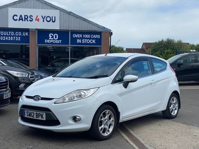 2012 12 FORD FIESTA 1.4 ZETEC 16V 3d 96 BHP 