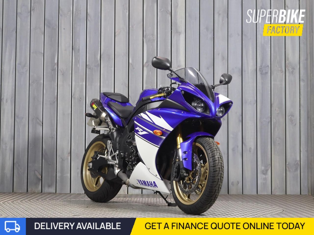 2012 YAMAHA R1 BLUE with 16207 miles - Used Motorbikes Dealer: Cheshire ...