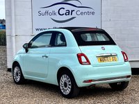USED 2018 68 FIAT 500C 1.2 LOUNGE 2d 69 BHP www.suffolkcarcentre.co.uk - Located at Lowestoft