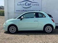 USED 2018 68 FIAT 500C 1.2 LOUNGE 2d 69 BHP www.suffolkcarcentre.co.uk - Located at Lowestoft