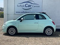 USED 2018 68 FIAT 500C 1.2 LOUNGE 2d 69 BHP www.suffolkcarcentre.co.uk - Located at Lowestoft