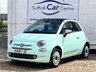USED 2018 68 FIAT 500C 1.2 LOUNGE 2d 69 BHP www.suffolkcarcentre.co.uk - Located at Lowestoft