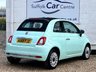 USED 2018 68 FIAT 500C 1.2 LOUNGE 2d 69 BHP www.suffolkcarcentre.co.uk - Located at Lowestoft