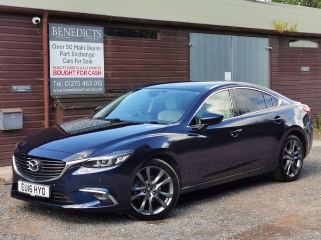 2016 16 Mazda 6 2.2 D SPORT NAV 4d 173 BHP