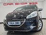 USED 2014 64 PEUGEOT 208 1.2 VTI PURETECH (82 BHP) STYLE ( EURO 5 ) 5DR HATCHBACK + NAV + PAN ROOF + CRUISE + AIR CON + BLUETOOTH + MULTIMEDIA + XENON-LEDS + PARK AID + PRIVACY + 15S PANROOF+PRIVACY+PARK+NAV+DAB+M/MEDIA+B/TOOTH+CRUISE