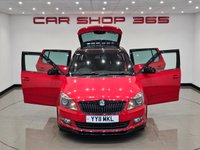 USED 2011 11 SKODA FABIA 1.2 TSI (105 BHP) MONTE CARLO ( EURO 5 ) 5DR HATCHBACK + AIR CON + 17S + FACTORY BODY STYLING 17S + FACTORY BODY STYLING + PRIVACY GLASS