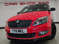 USED 2011 11 SKODA FABIA 1.2 TSI (105 BHP) MONTE CARLO ( EURO 5 ) 5DR HATCHBACK + AIR CON + 17S + FACTORY BODY STYLING 17S + FACTORY BODY STYLING + PRIVACY GLASS